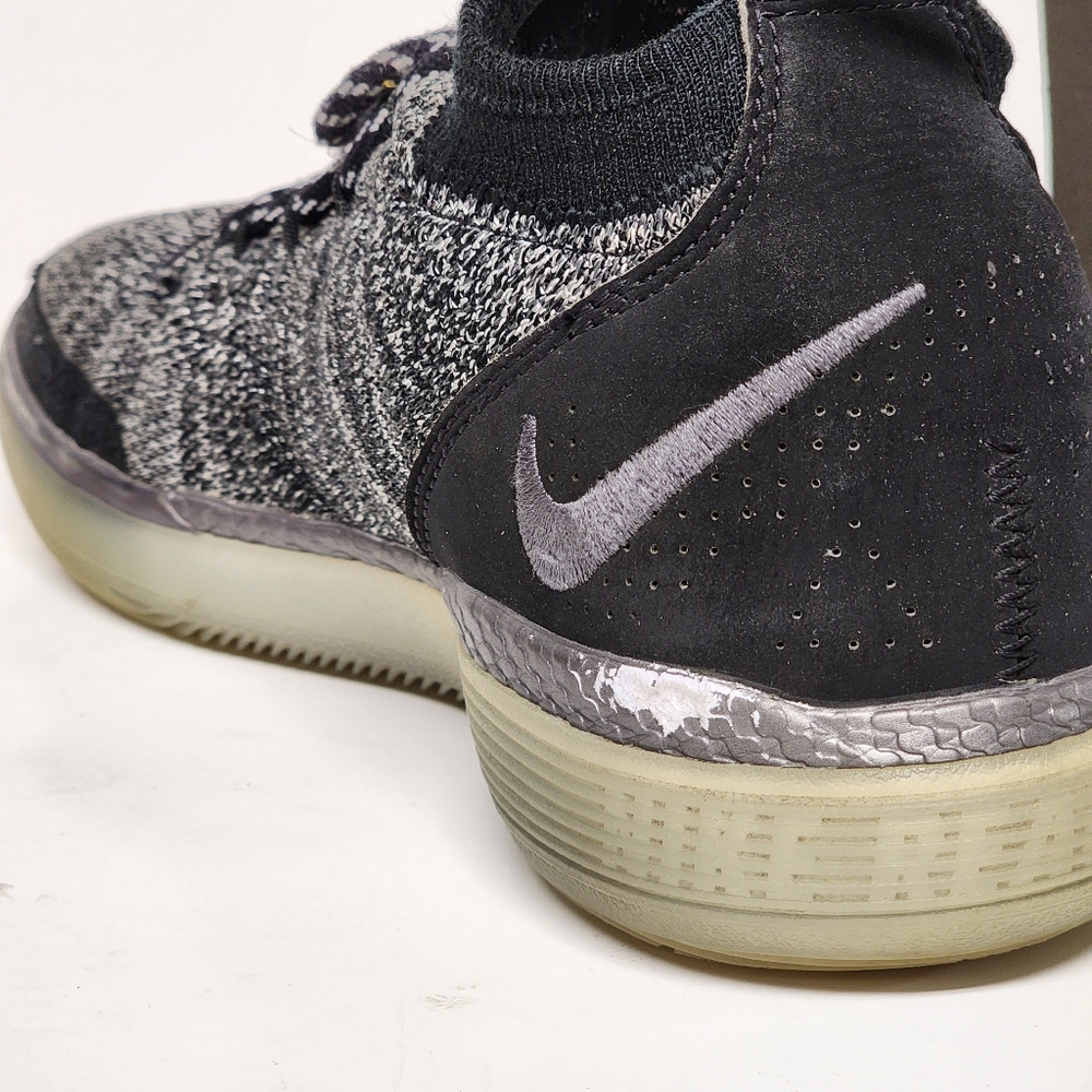 Nike Zoom KD 11 Still KD Flyknit Kevin Durant Basketball Shoes (Men's 8, black) - Picture 10 of 12